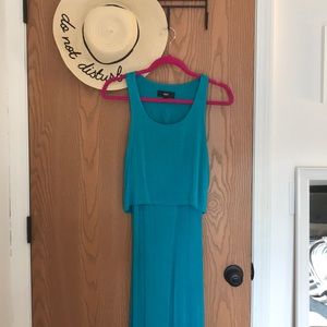 Teal Mossimo Maxi Dress